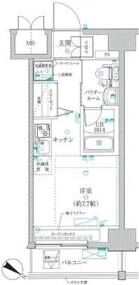 【間取り】 | クラリッサ川崎ソレイユ