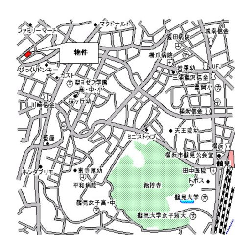 クレインハイムの地図