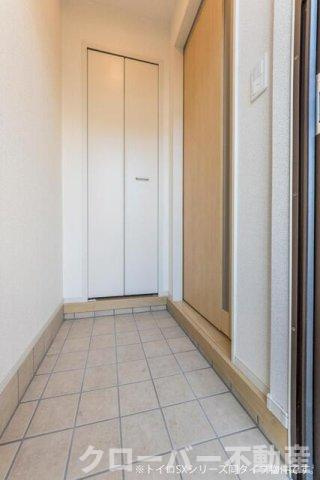 アプファールドⅡの玄関