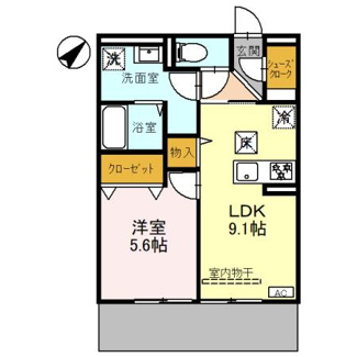 【間取り】 | フロレゾン醍醐
