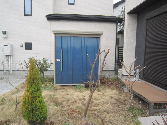 鴻巣市鎌塚５丁目の一戸建ての庭