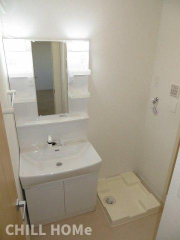 彩　ｔａｋａｓａｋｉ　Ⅱの洗面所|当社、チルホームのHPもご覧ください(^^)/物件情報多数♪