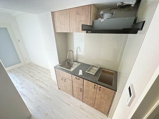 広島市南区宇品神田５丁目の賃貸マンションのキッチン