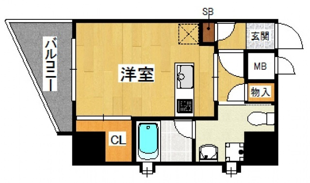 【間取り】 | プライムアーバン薬院南
