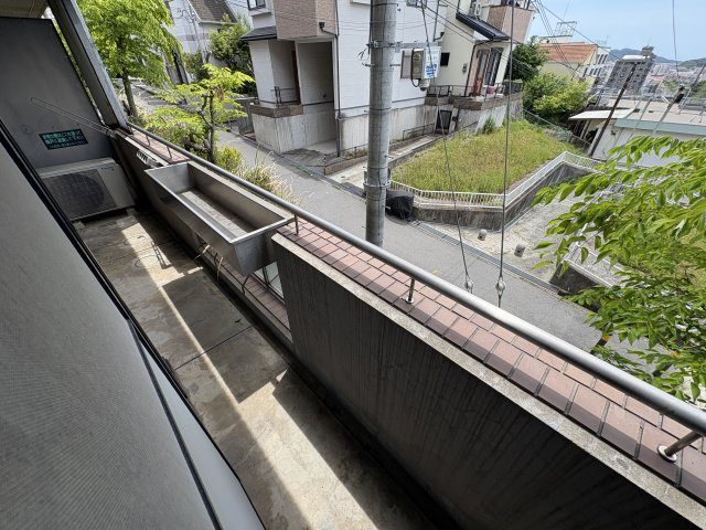 ルナガーデンのバルコニー