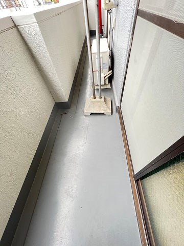 アイビースクエア南塚口のバルコニー|外からの目が気にならないバルコニーで洗濯物が干せます