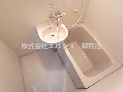 【浴室】 | ノーブル矢作 | 落ち着いた空間のお風呂です