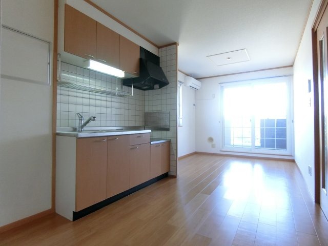 ウエストサンＡの居間・リビング