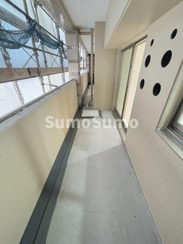 スプランディッド玉造DUEのバルコニー