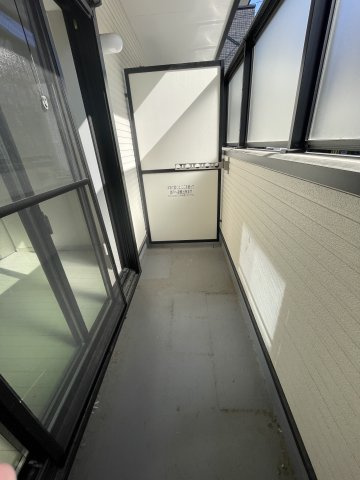 セレニティ八雲北町2丁目A棟のバルコニー|イメージとして同マンション他部屋を表示しています