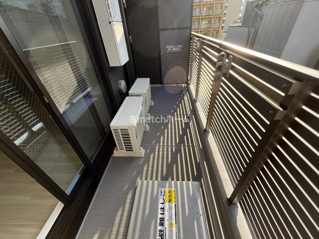 S-RESIDENCE松屋町asenceのバルコニー