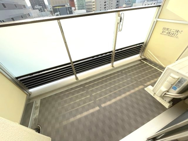 スプランディッド淀屋橋DUEのバルコニー