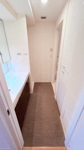 ★仲介手数料無料★グローリオタワー巣鴨（15階南西向き住戸・空室につき即入居可能）の独立洗面台
