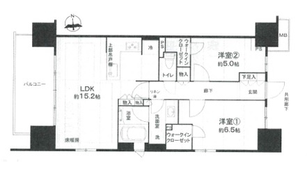 【間取り】 | ミッドプレイス八王子