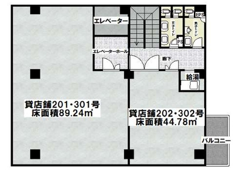 對嵐坊ビルの間取り