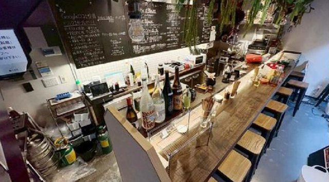 大阪市北区池田町の店舗一部の内装