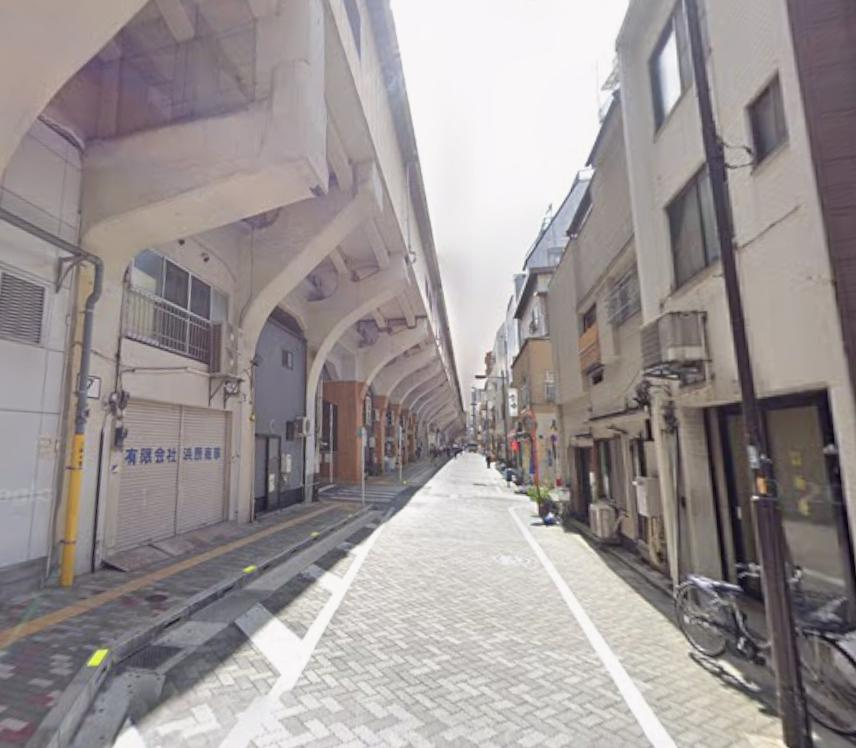 台東区浅草橋１丁目の店舗一部の周辺