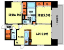 【間取り】 | プレサンス四天王寺　間取り