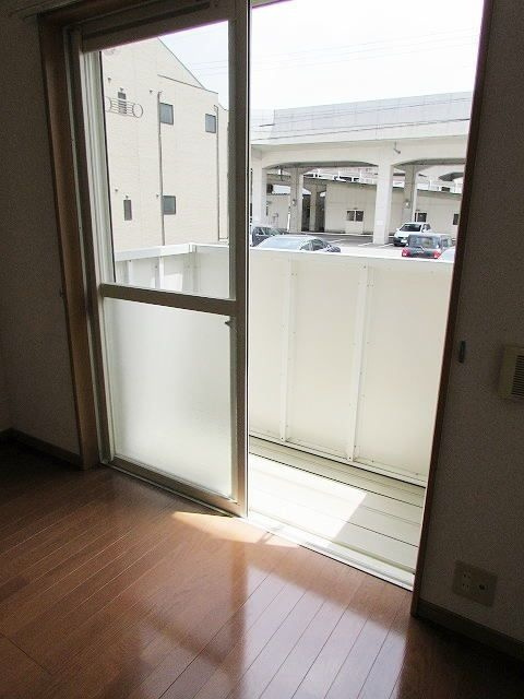 セトル箱崎のバルコニー
