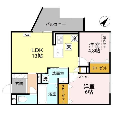 ステラフォーリアの間取り
