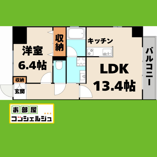 プレイス白壁の間取り