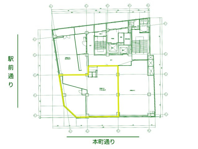 【間取り】 | 本町セントラルビル