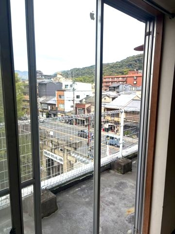 安井金毘羅宮横ビルの展望|４階からの眺望