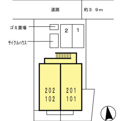 【区画図】 | メゾンけやき