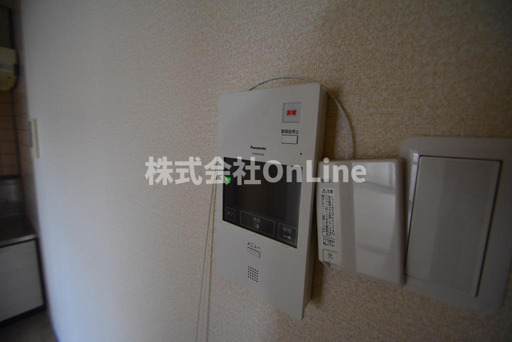 東大阪市友井５丁目の賃貸マンションのセキュリティ
