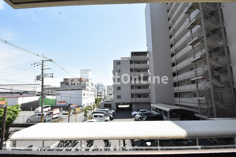 東大阪市友井５丁目の賃貸マンションの展望