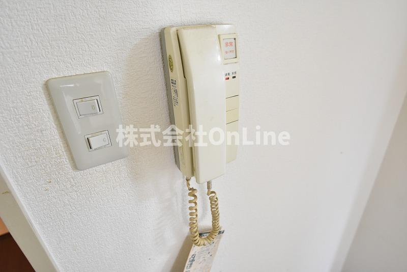 東大阪市友井５丁目の賃貸マンションのセキュリティ