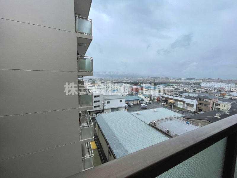 東大阪市友井５丁目の賃貸マンションの展望