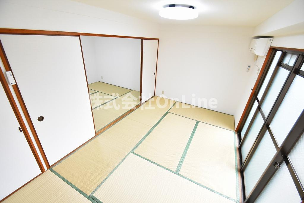 東大阪市新町の賃貸マンションの寝室