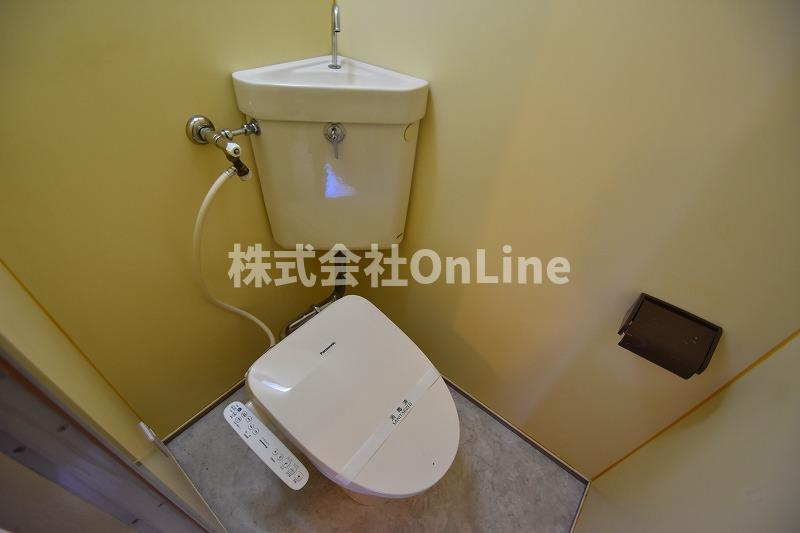 東大阪市大蓮北３丁目の賃貸マンションのトイレ