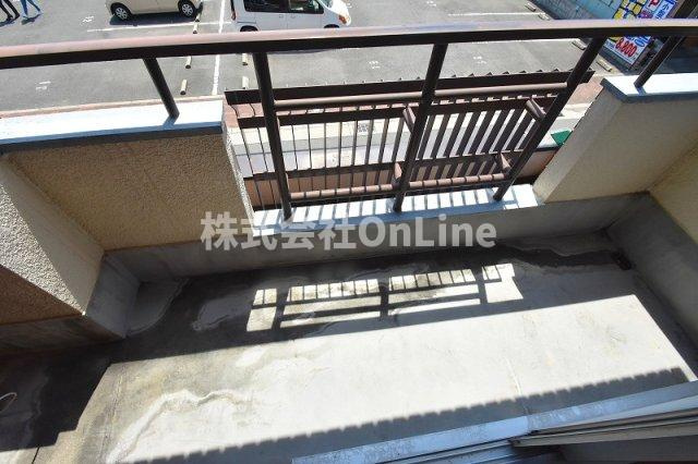 東大阪市大蓮北３丁目の賃貸マンションのバルコニー