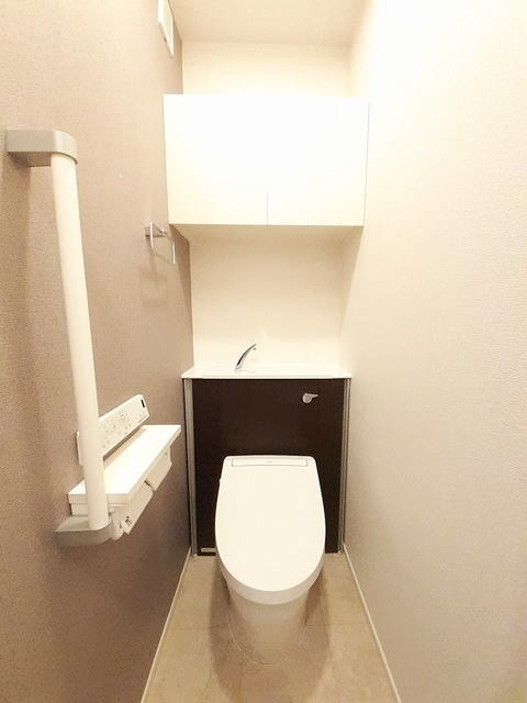 熊本市南区近見４丁目のアパートのトイレ