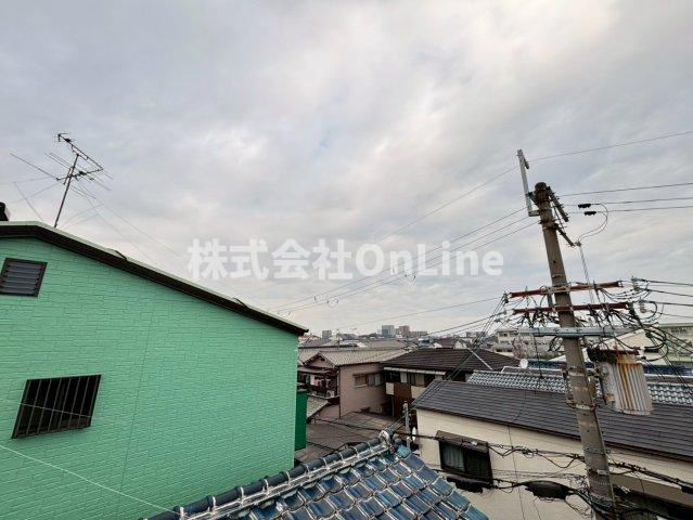 東大阪市花園東町３丁目のアパートの展望