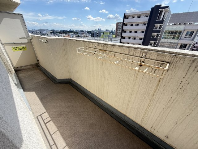 浄心ステーションビル南館のバルコニー|落ち着いた時間を過ごせるバルコニーです