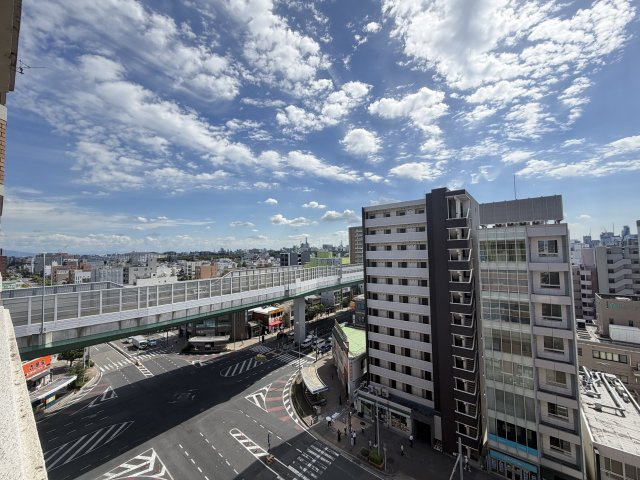 浄心ステーションビル南館の展望|南側バルコニーからの眺望
