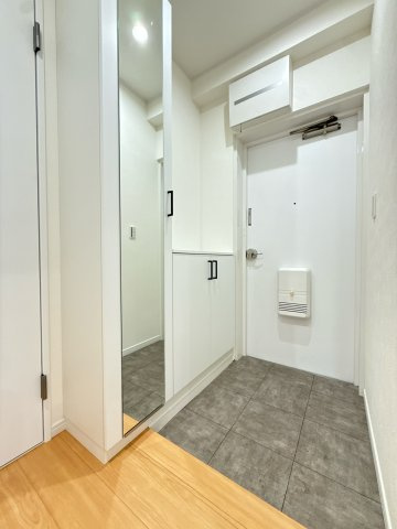 シャンブル東山の玄関|毎日通る玄関はこちらです