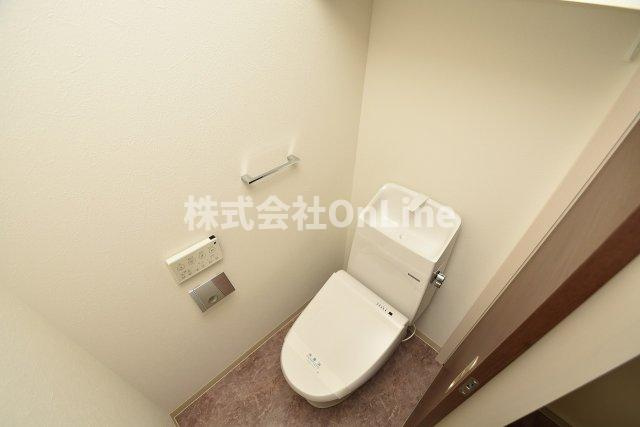 東大阪市小若江１丁目のアパートのトイレ