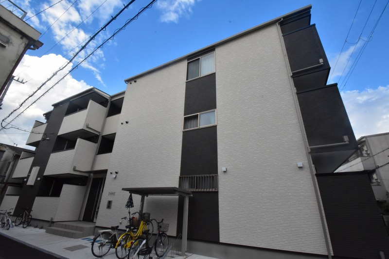 東大阪市小若江１丁目のアパートの外観