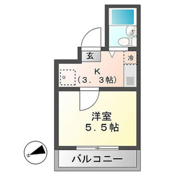 加茂郡富加町大平賀の一棟マンションの間取り