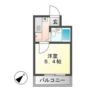 加茂郡富加町大平賀の一棟マンションの間取り