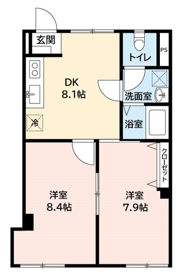 【間取り】 | パラシオ美合