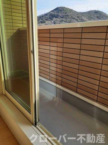 クラール鶴市Ａのバルコニー