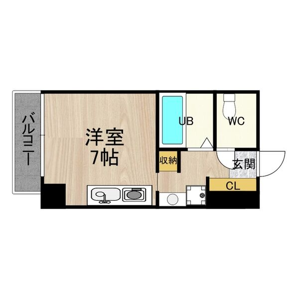 パークモダン高井田の間取り