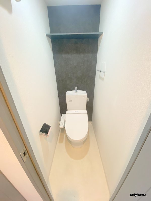 S-RESIDENCE谷町五丁目　仲介手数料無料のトイレ