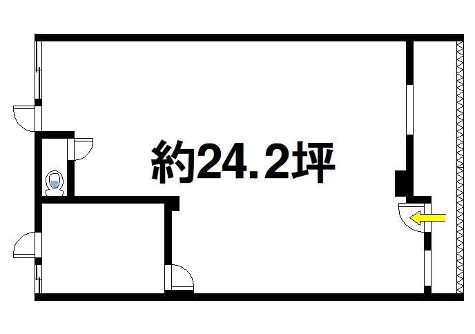 埜田マンションの間取り