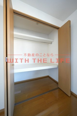ドミールパーク江崎【10,000円キャッシュバック対象物件】の収納|大きなスペースがあり、収納には困りません